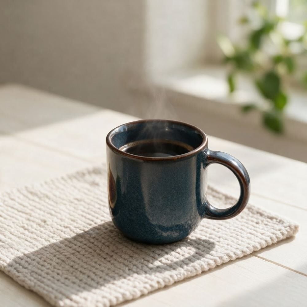 Xícara para Café de Cerâmica Maeve 120Ml Hauskraft - Azul
