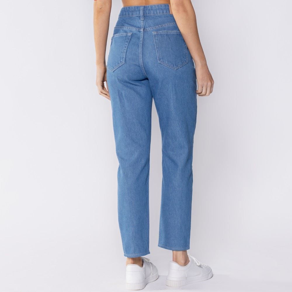  Calça Feminina Mom Jeans Patricia Foster