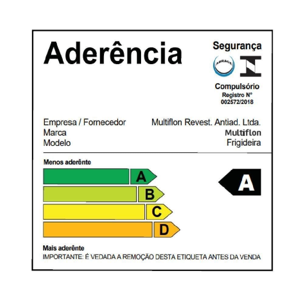 Frigideira Gourmet 22 Cm Com Espátula Multiflon - Vermelho