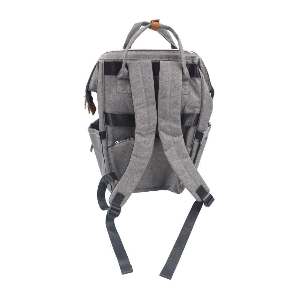  Mochila Maternidade 32 Cm Havan Baby - Cinza