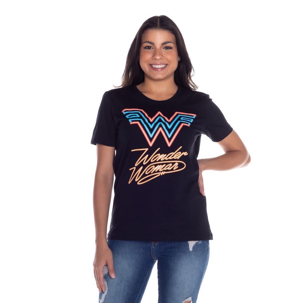 T-Shirt Mulher Maravilha Dc Comics
