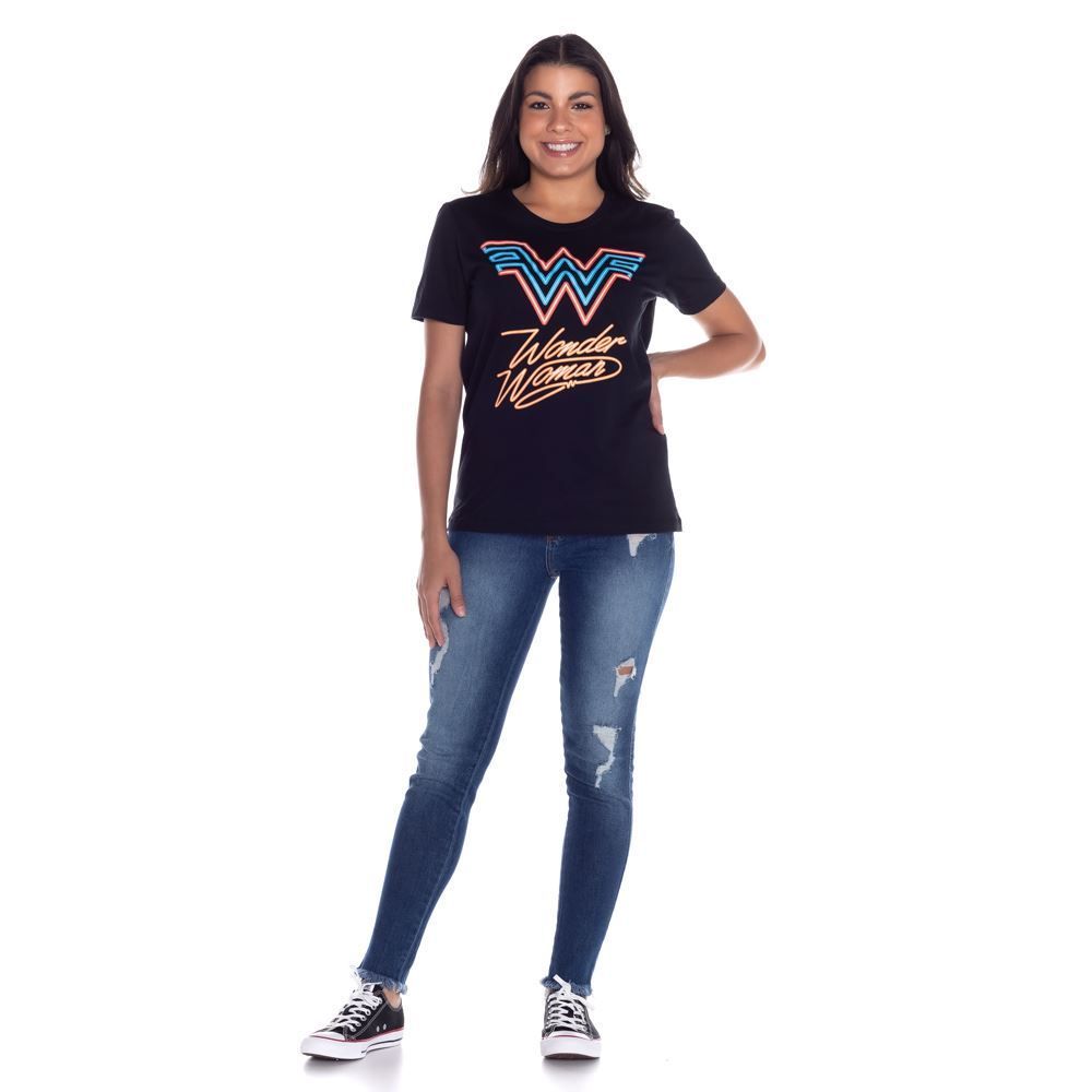T-Shirt Mulher Maravilha Dc Comics