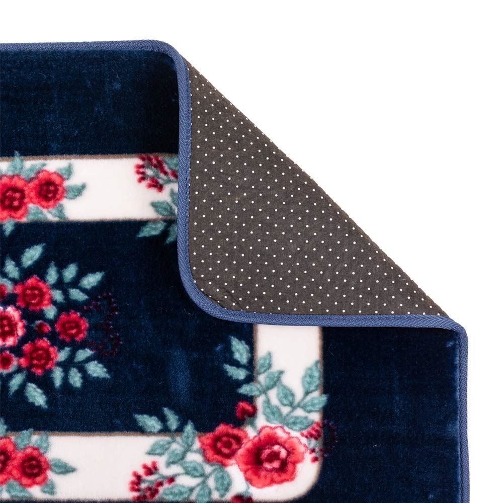 Tapete Sevilha 45X70cm - Havan - Floral Azul