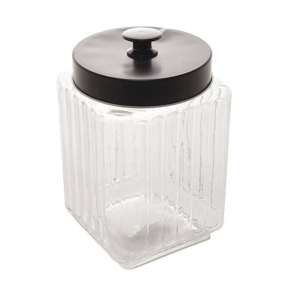 Pote Vidro C/ Tampa 1,7L - Vidro