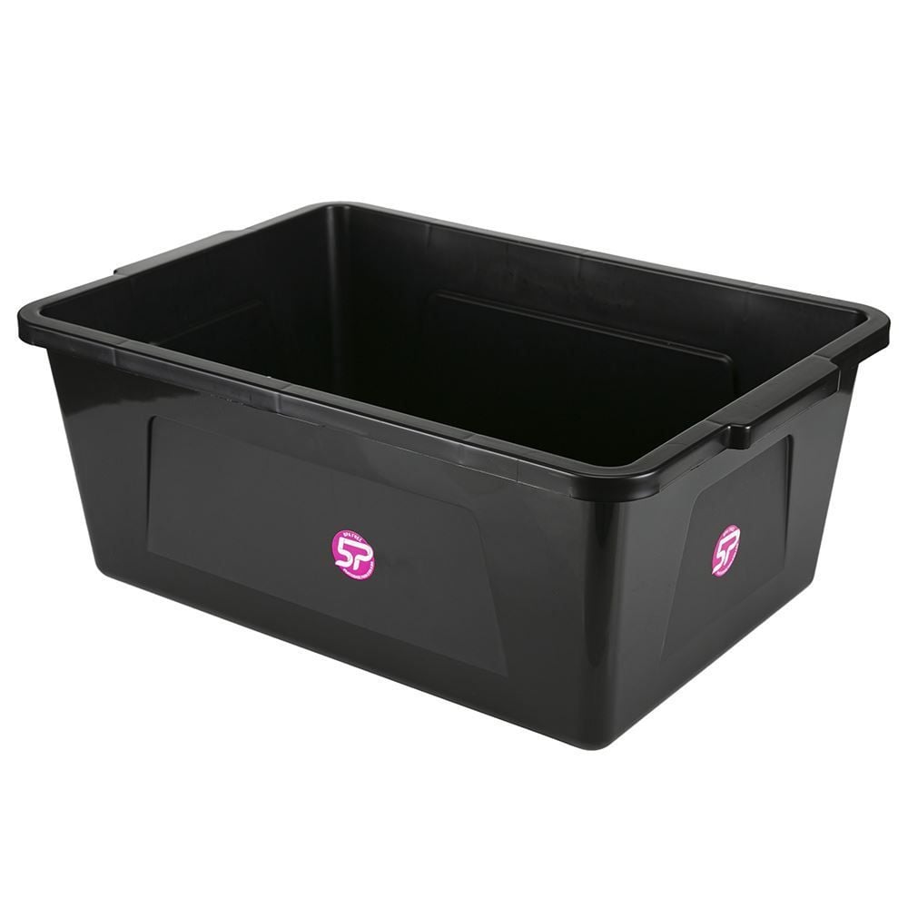 Caixa Organizadora C/ Tampa 20L - Preto