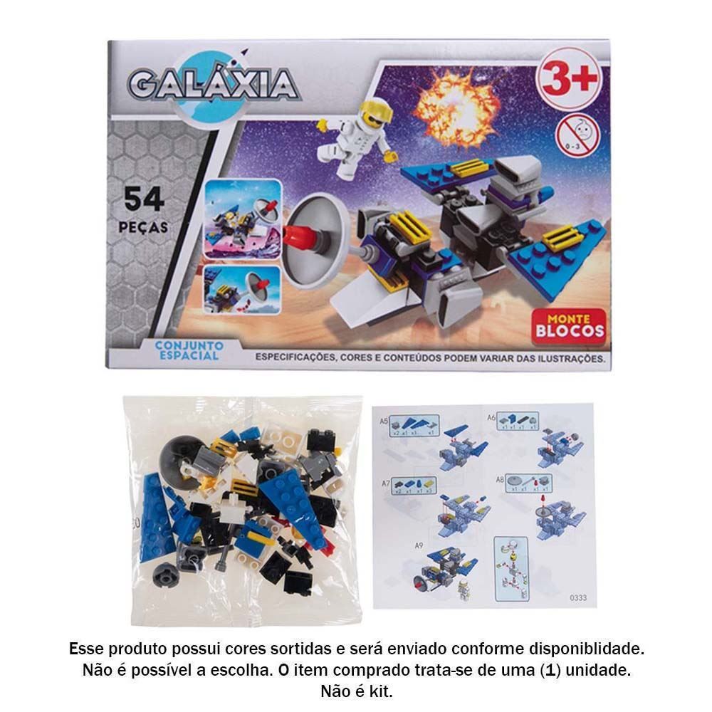 Blocos Hme1390 Galaxia Pequeno - HME1390