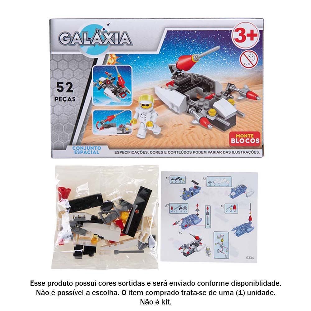 Blocos Hme1390 Galaxia Pequeno - HME1390