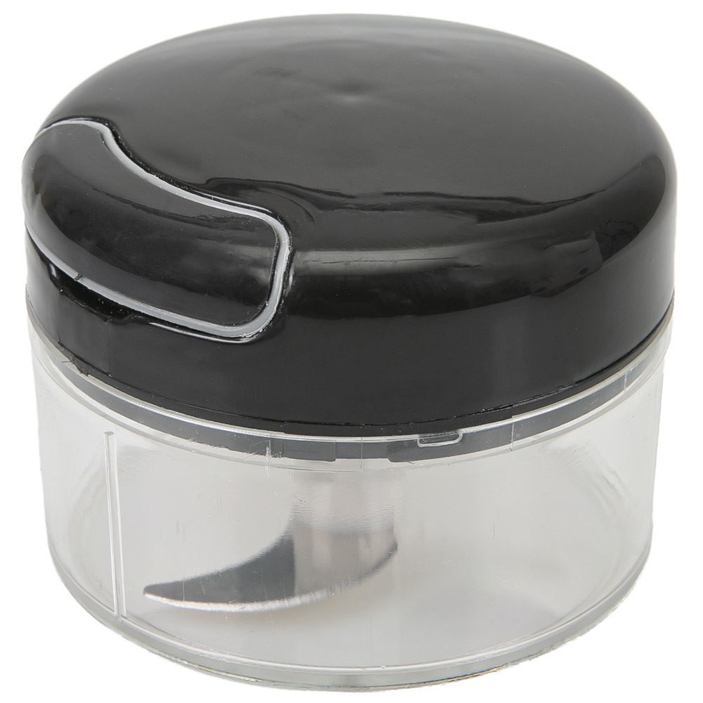 Mini Processador Manual 2 Laminas 200Ml - Preto