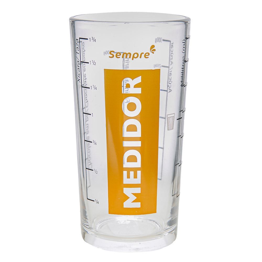 Copo Medidor Sempre 390Ml - Vidro