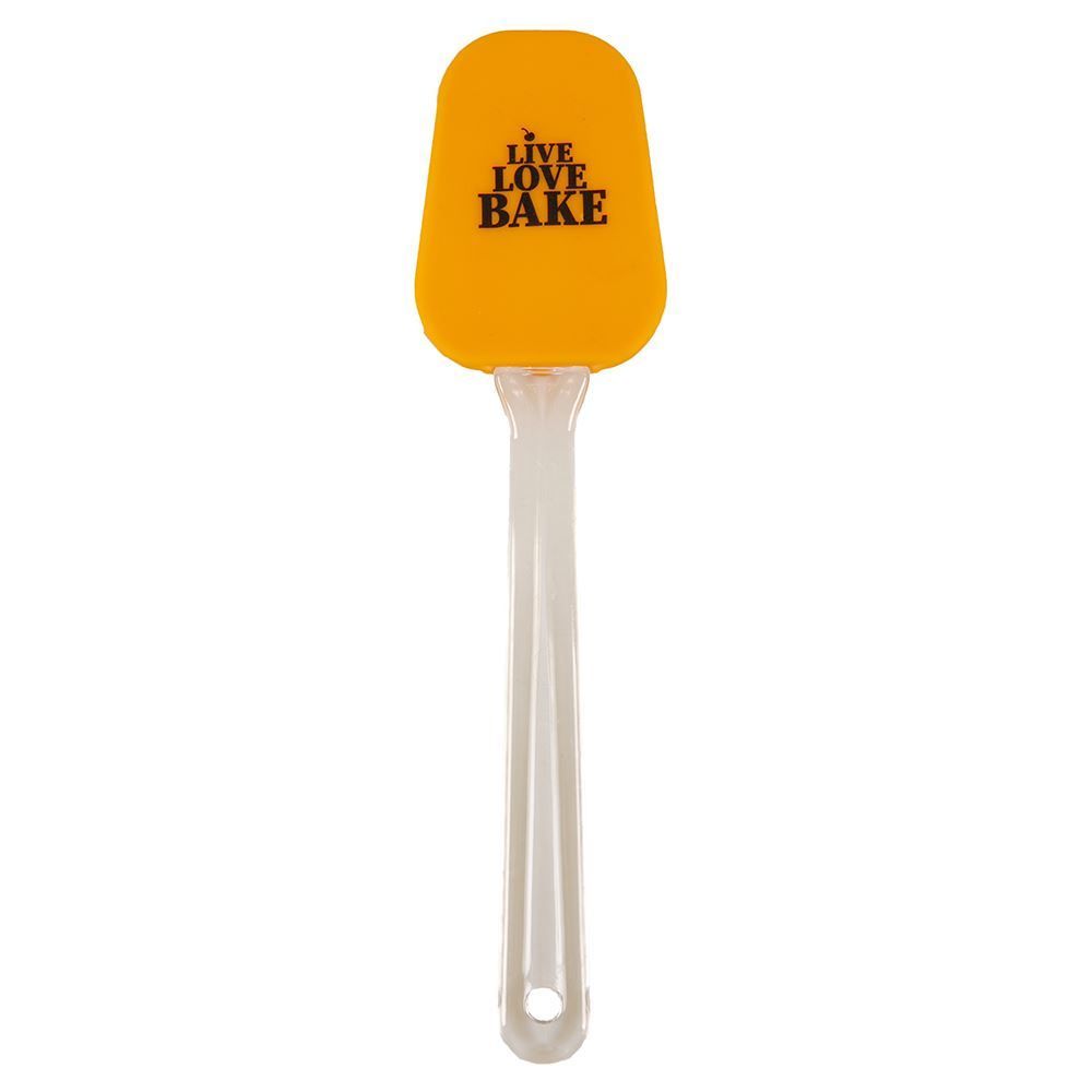 Espatula Silicone Laranja 25Cm - Live Love Bake
