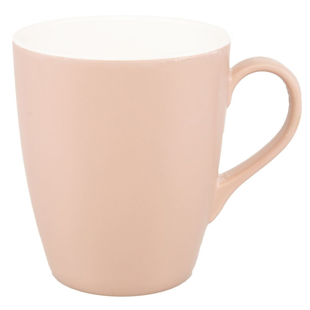 Caneca Dois Tons Melamina 407Ml - Rosa