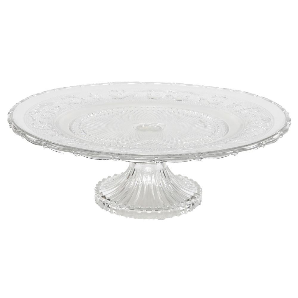 Prato Bolo C/ Pe 30Cm - Vidro