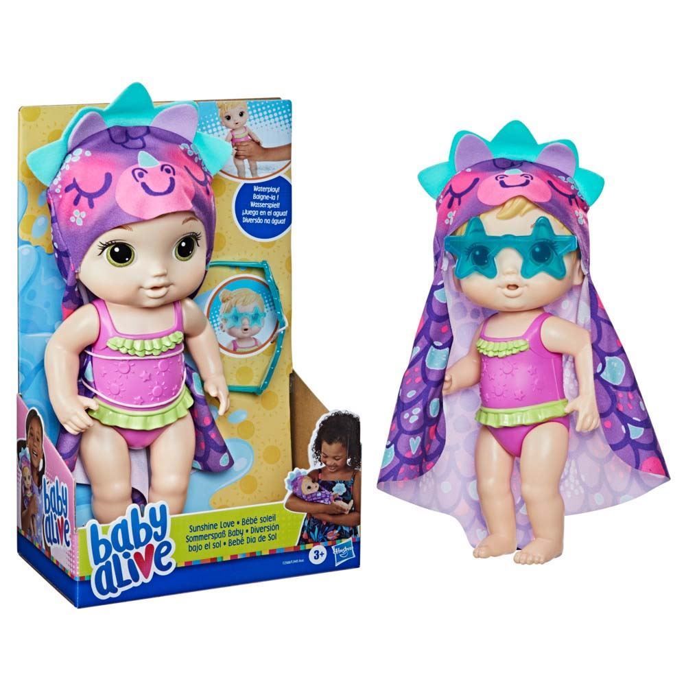 Boneca F2568 Baby Alive Bebe Dia De Sol Loira - F2568