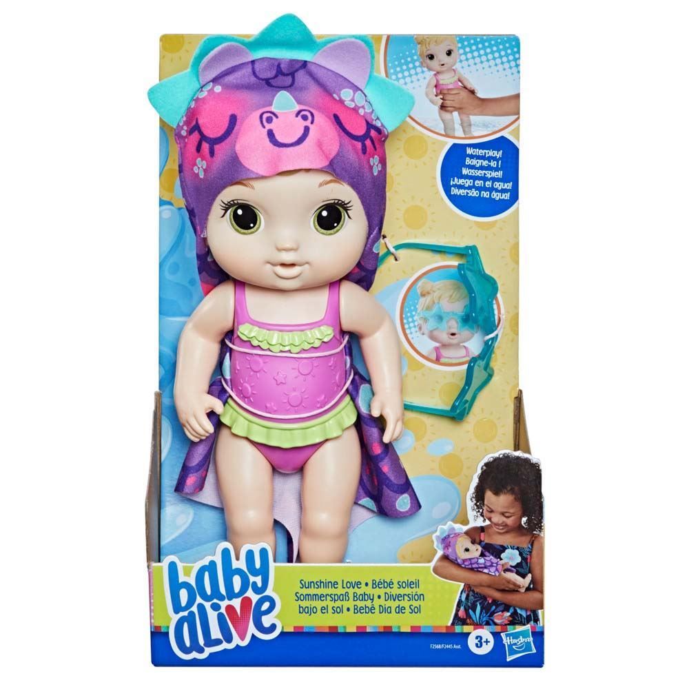 Boneca F2568 Baby Alive Bebe Dia De Sol Loira - F2568
