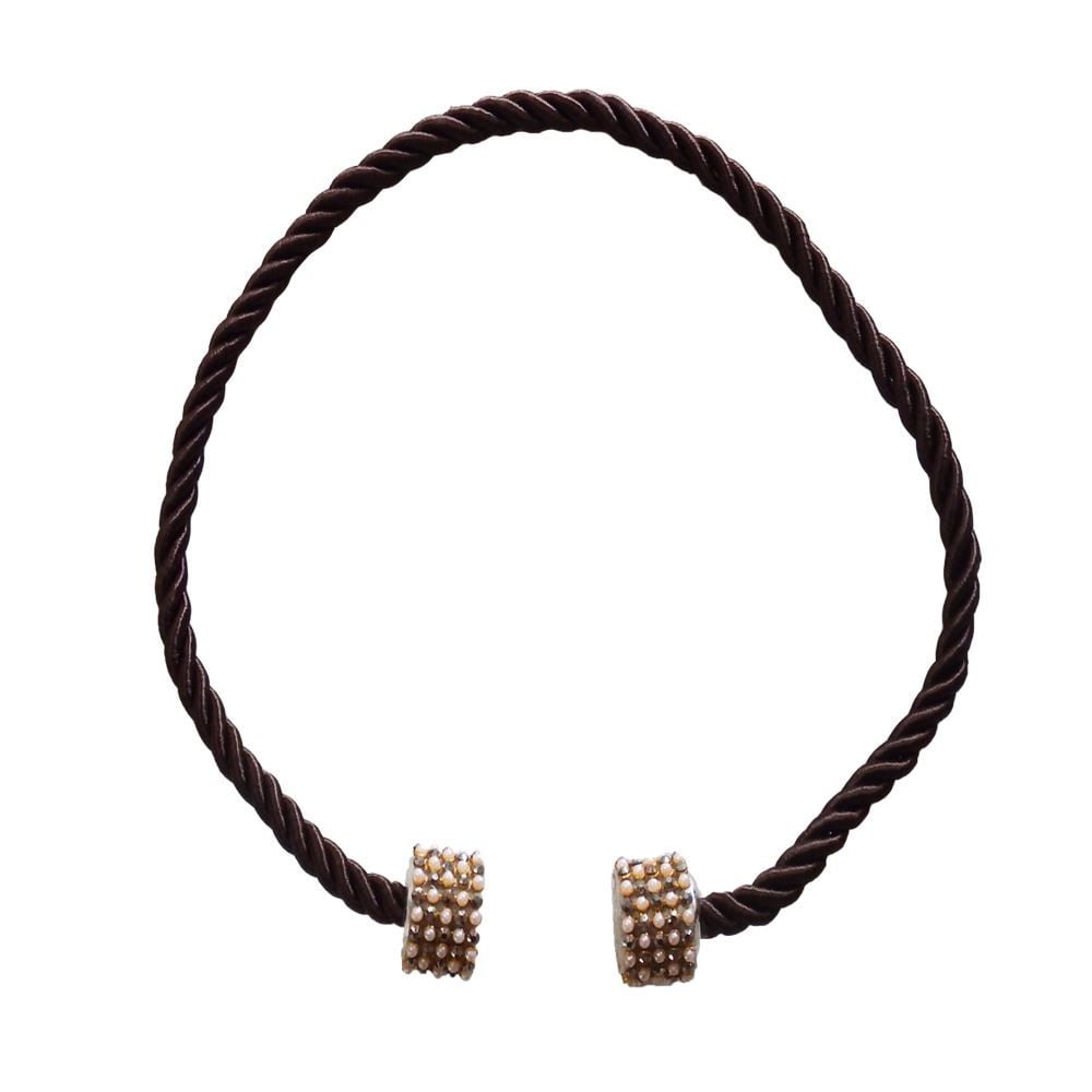 Abraçadeira Infinity com Imã Bella Arte - Imbuia