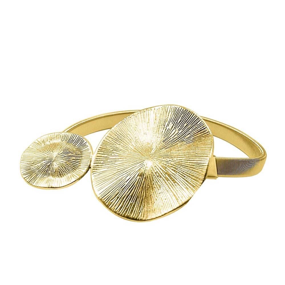 Abraçadeira Lótus Bella Arte - Dourado 