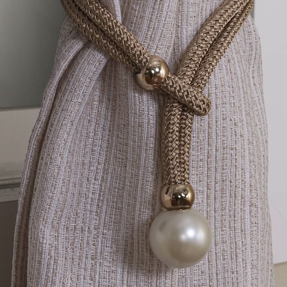 Abraçadeira Pérola Bella Arte - Champagne