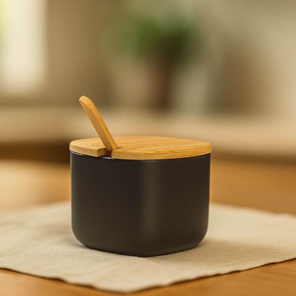 Açucareiro Lume 450Ml Ou - PRETO FECHADO