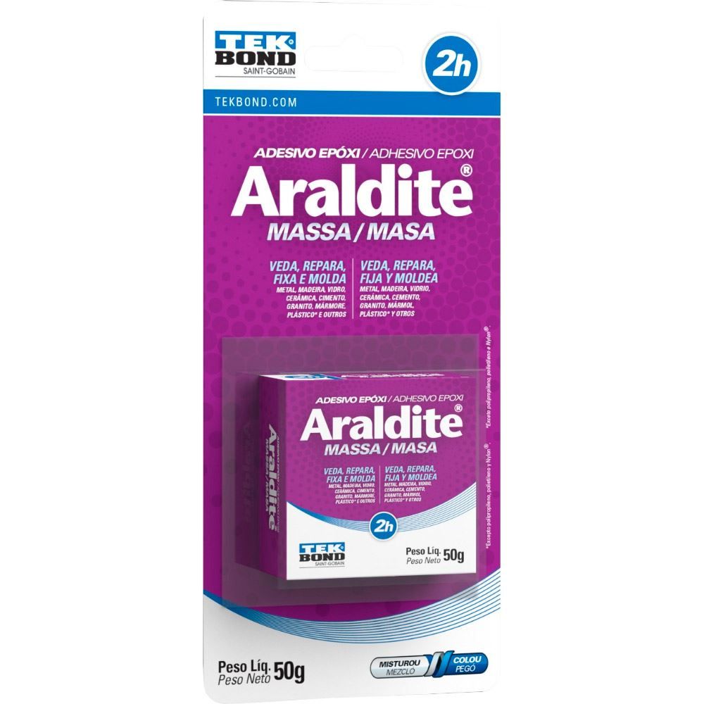 Adesivo Araldite Massa Blister Tekbond - 50g
