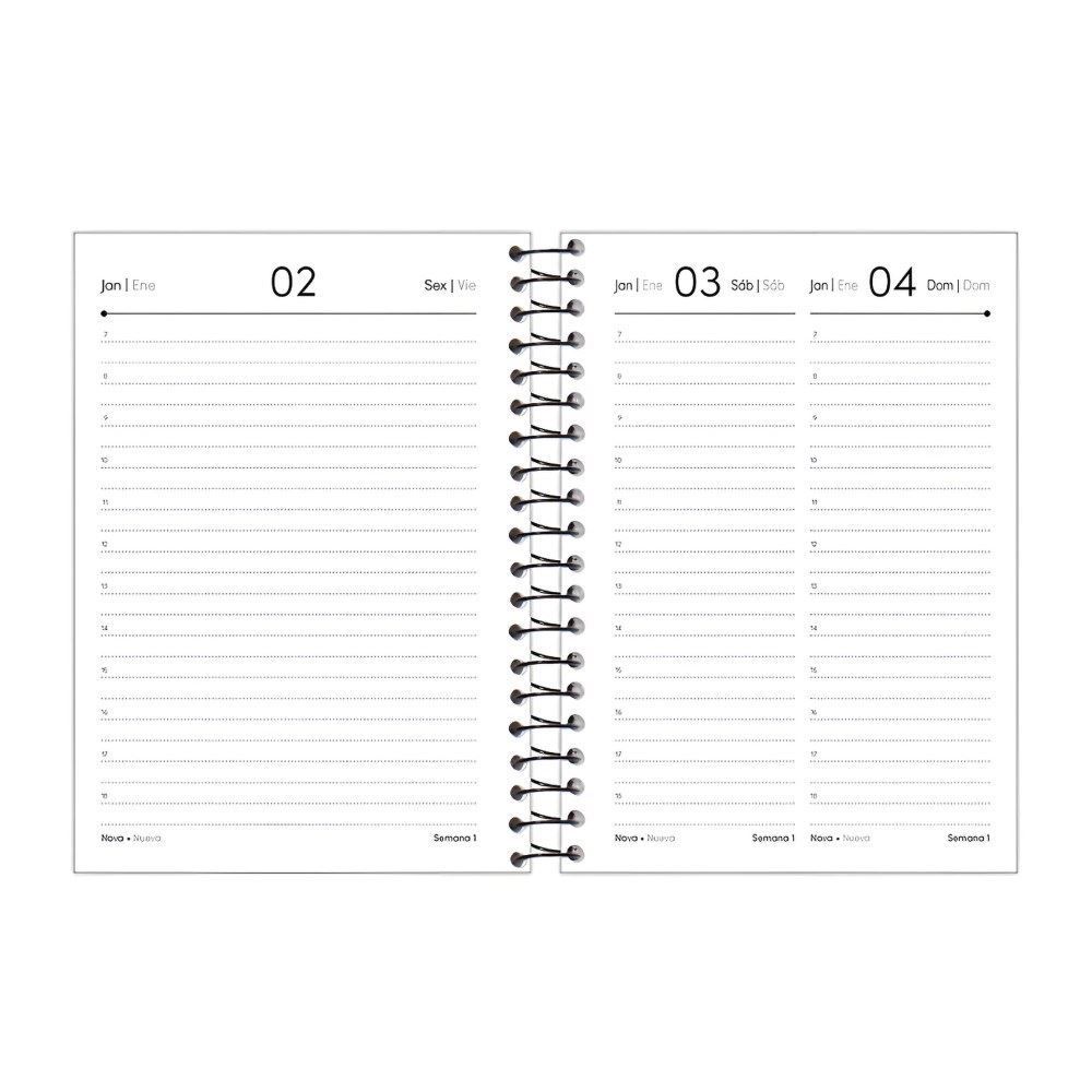 Agenda Espiral 2026 Cliff 176 Folhas Foroni - Sortido