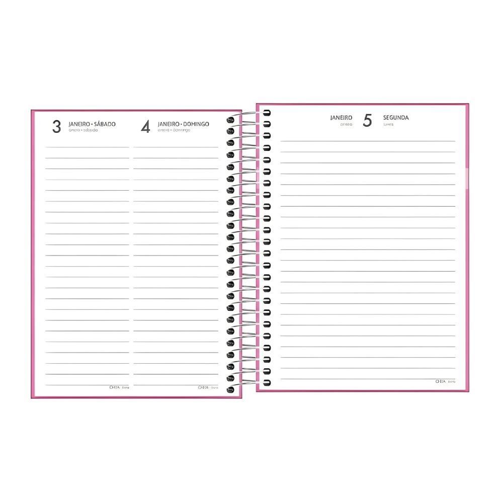 Agenda Espiral Diária D+ Tilibra 176 Folhas - Sortido