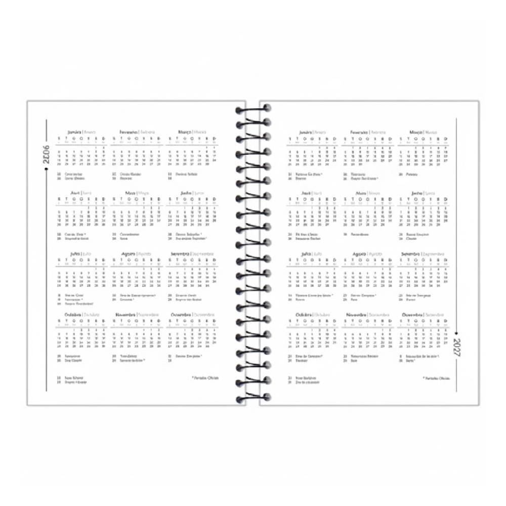 Agenda Espiral 2026 Pop Collection 176 Folhas Foroni - Sortido