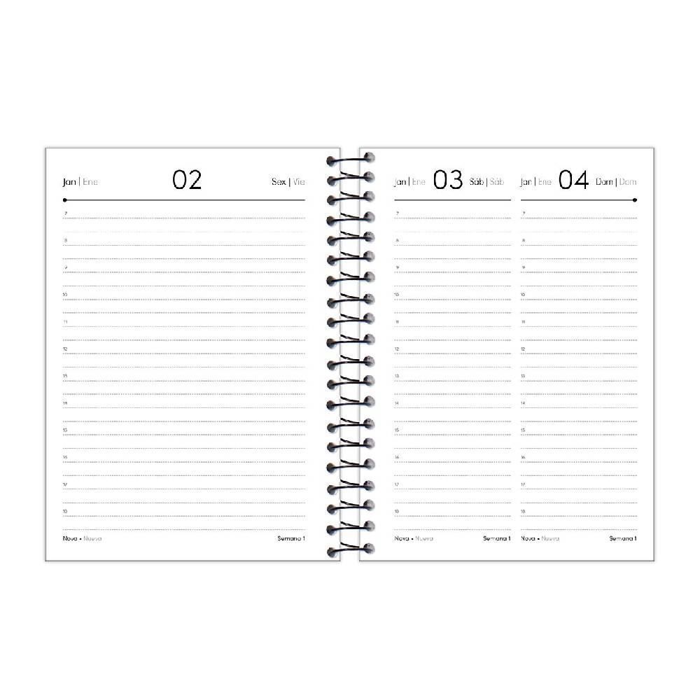 Agenda Espiral 2026 Pop Collection 176 Folhas Foroni - Sortido