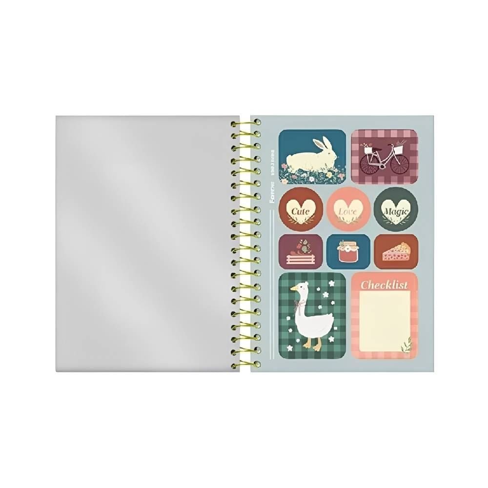 Agenda Espiral Milly 2026 176 Folhas Foroni - Sortido