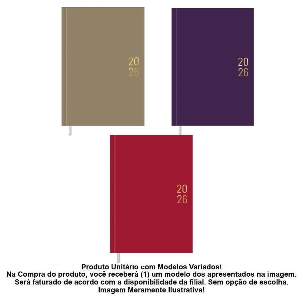 Agenda Executiva Costurada 2026 Napoli Cores 176 Folhas Tilibra - 347710