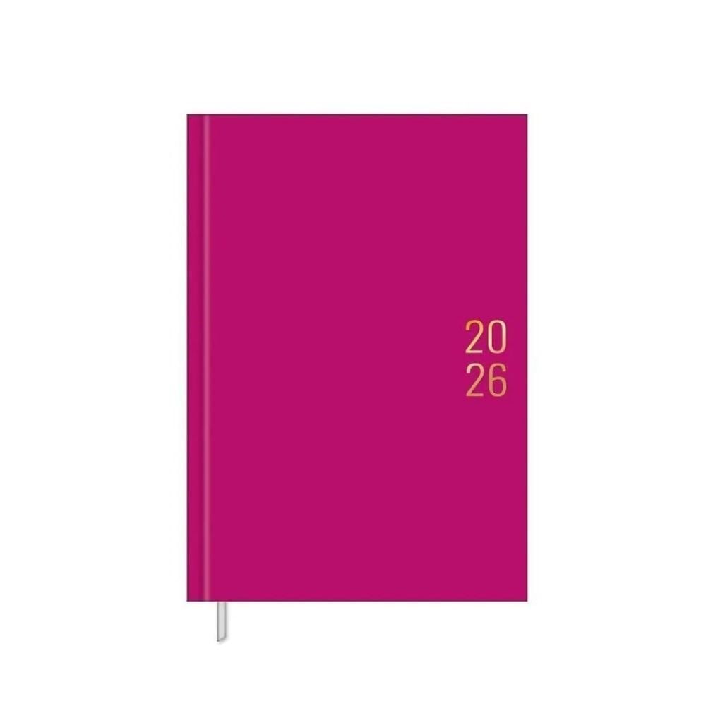 Agenda Executiva Costurada 2026 Napoli 176 Folhas Tilibra - Rosa