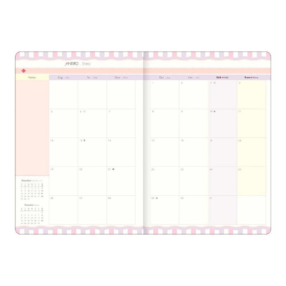 Agenda Grampeada Planner Soho Tilibra - 290963