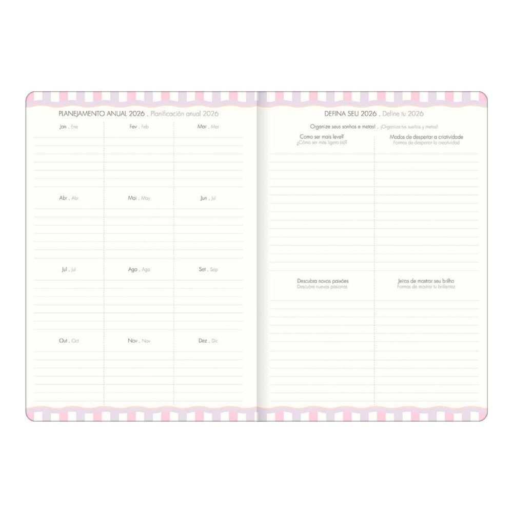 Agenda Grampeada Planner Soho Tilibra - 290963