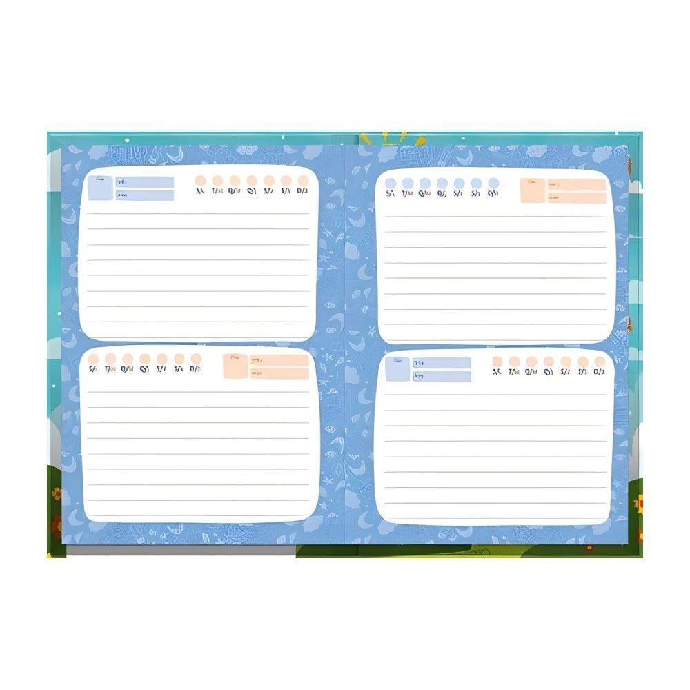 Agenda Escolar 2026 Costurada 160 Folhas Foroni - Sortido