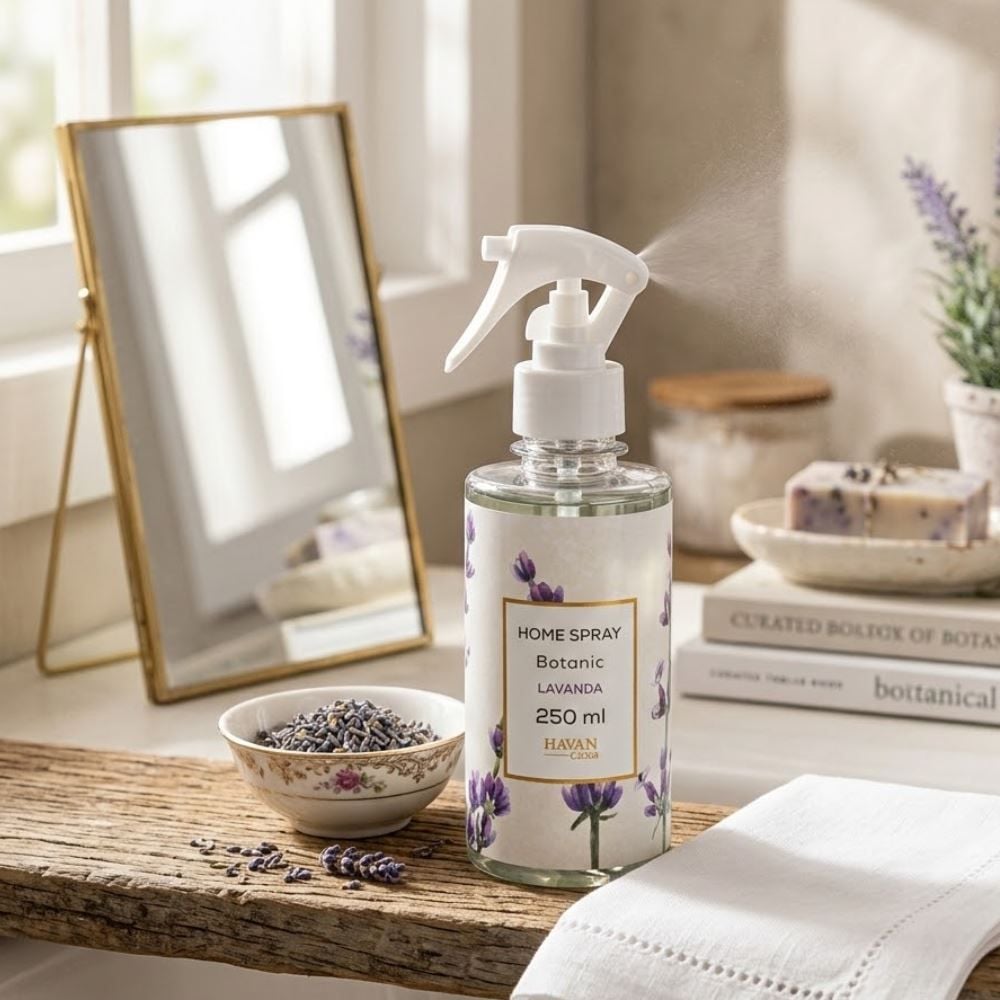 Água Perfumada Home Spray Botanic 250Ml Havan Casa - Lavanda