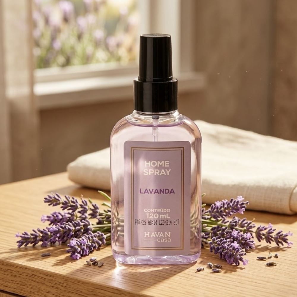 Água Perfumada Home Spray Havan Casa 120Ml - Lavanda 