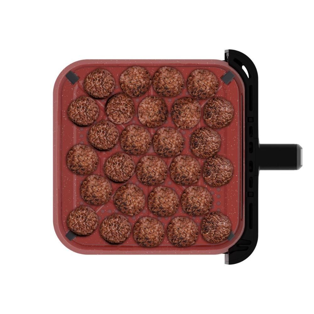 Air Fryer Britânia 8 Litros 3 em 1 Redstone Cesto Quadrado BAF80A