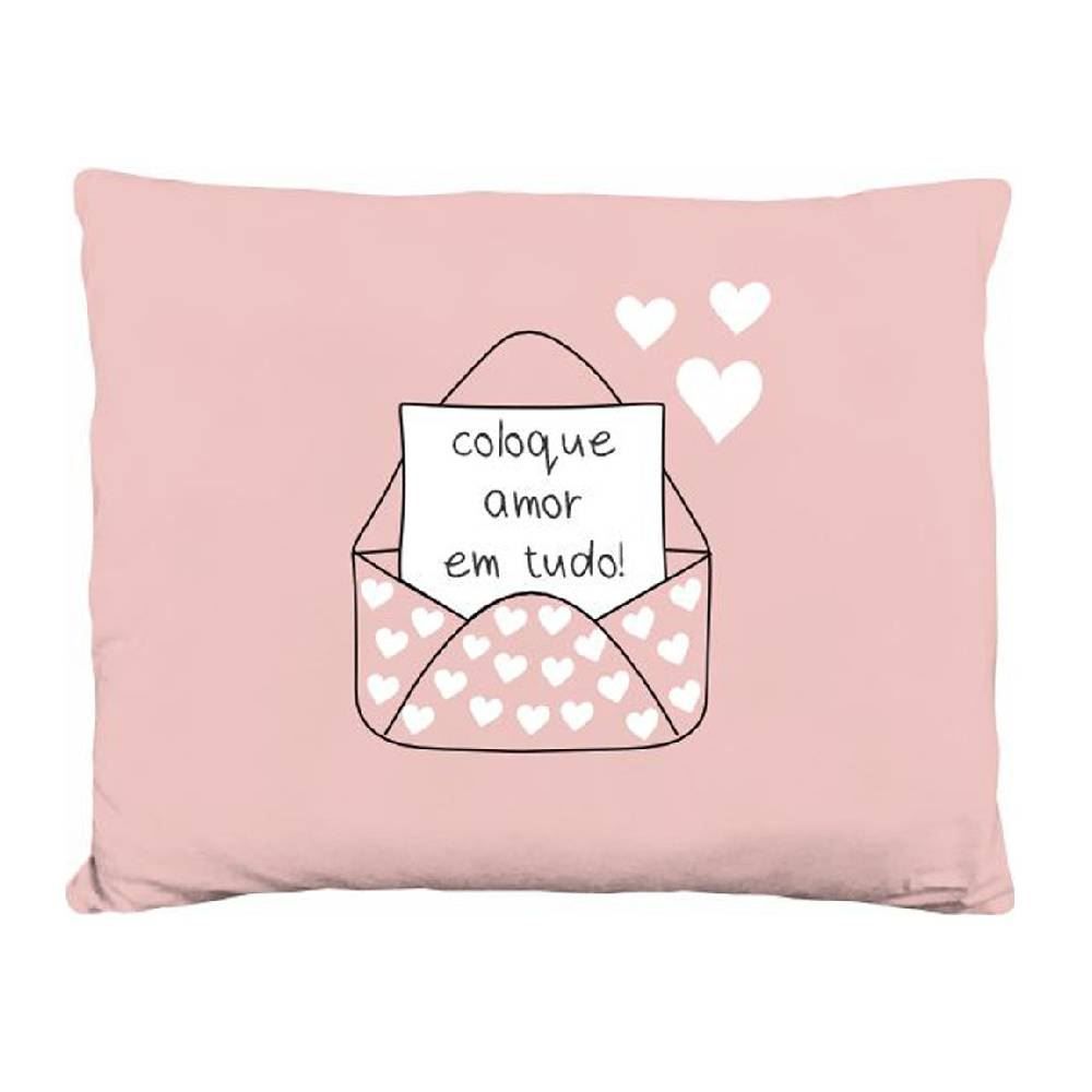 Almofada 35X45 Cm Funny Havan Casa - Rosa