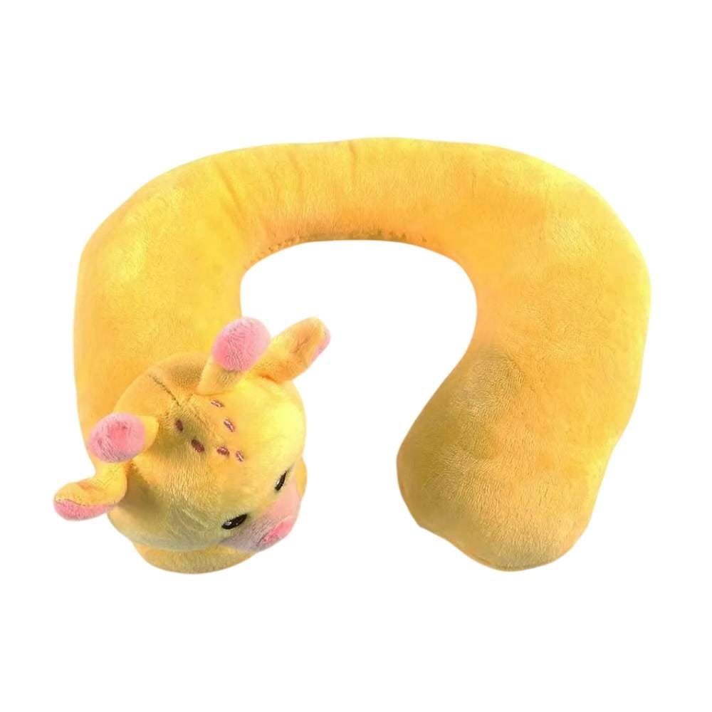 Almofada De Pescoço Infantil 100% Poliéster Havan Baby - Girafa HBR0728