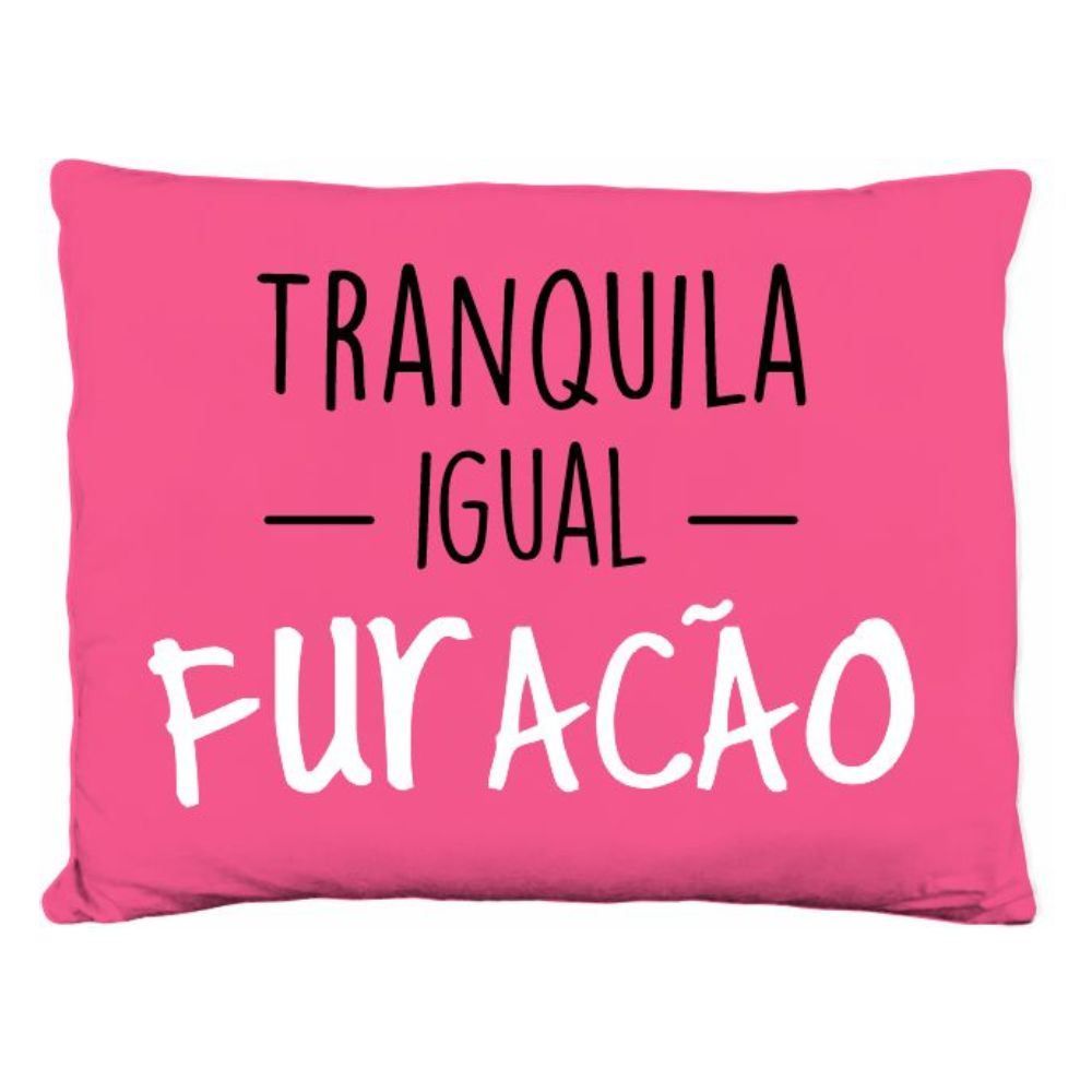 Almofada Decorativa 100% Poliéster Funny Colors Havan Casa - Rosa Furacão