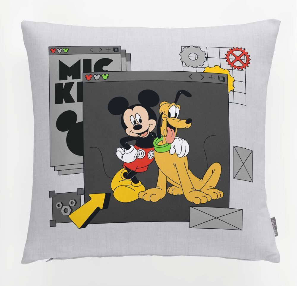 Almofada Decorativa 43X43 Cm Disney Hedrons - MICKEY GAMER