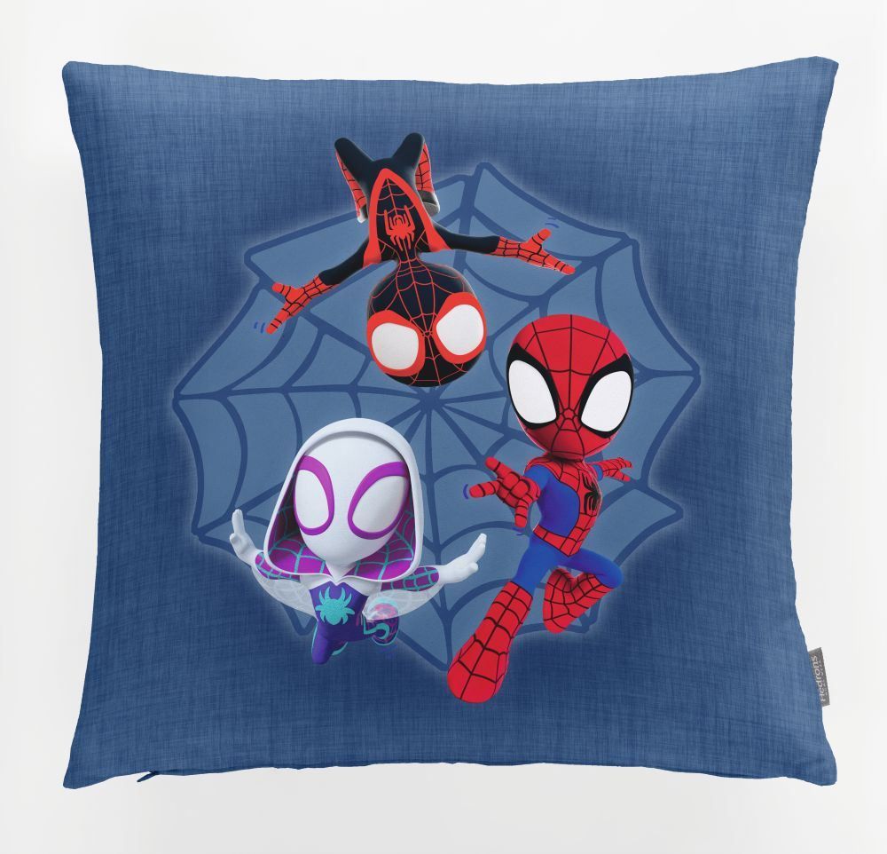Almofada Decorativa 43X43 Cm Disney Hedrons - SPIDEY CITY