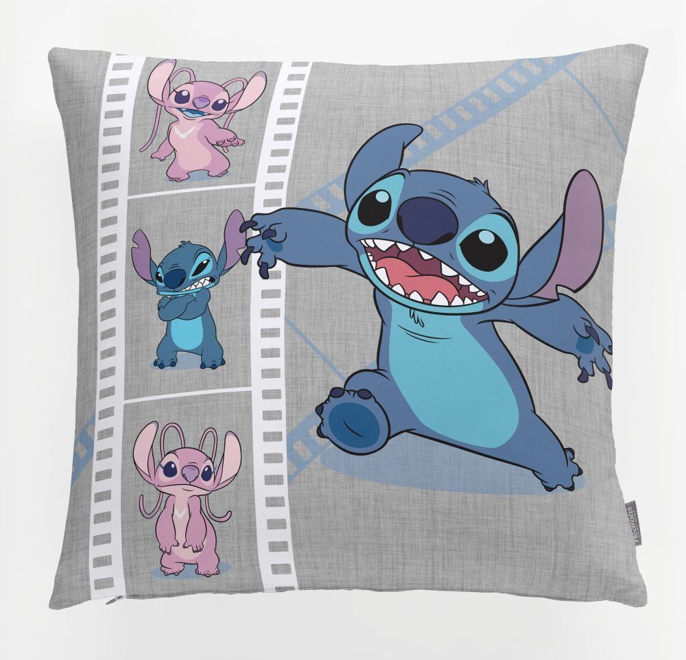 Almofada Decorativa 43X43 cm Disney Hedrons - Stitch Poses