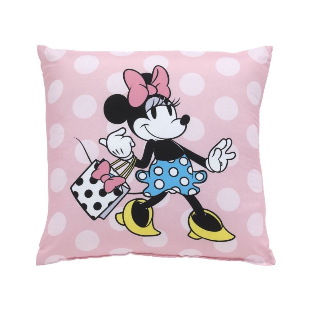 Almofada Decorativa 43X43 cm Disney Hedrons - Minnie Passeio