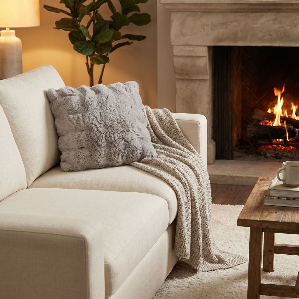 Almofada Decorativa 45X45cm Requinte Havan Casa - Cinza