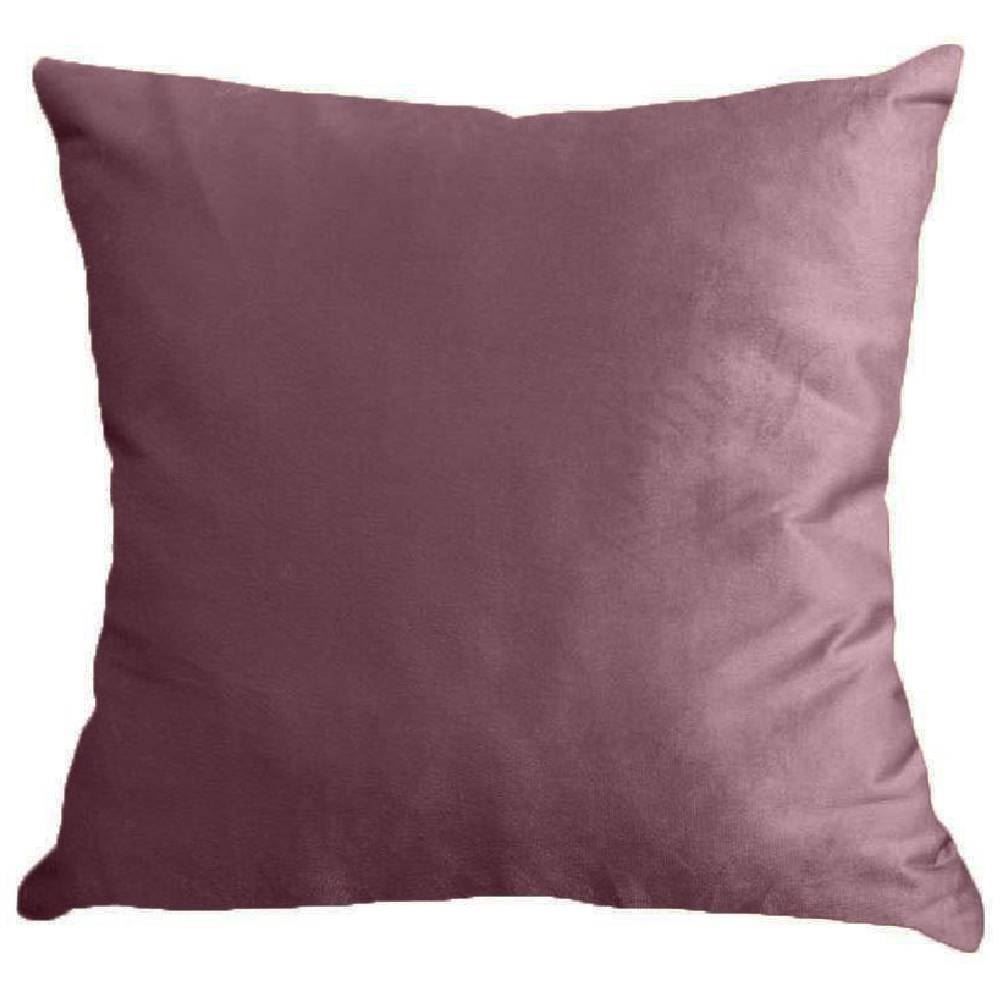 Almofada Decorativa 50X50cm Veludo Italiano Liso Havan Casa - Rose
