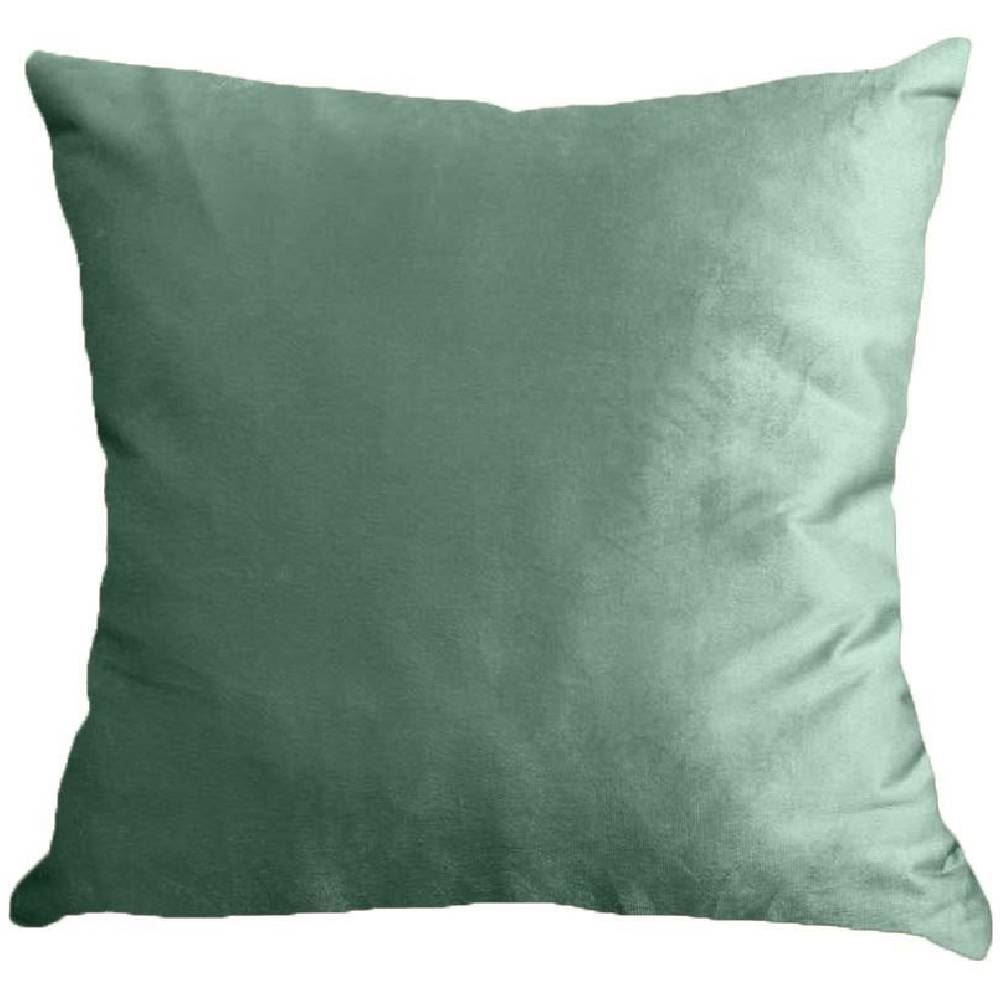 Almofada Decorativa 50X50cm Veludo Italiano Liso Havan Casa - Verde Mint