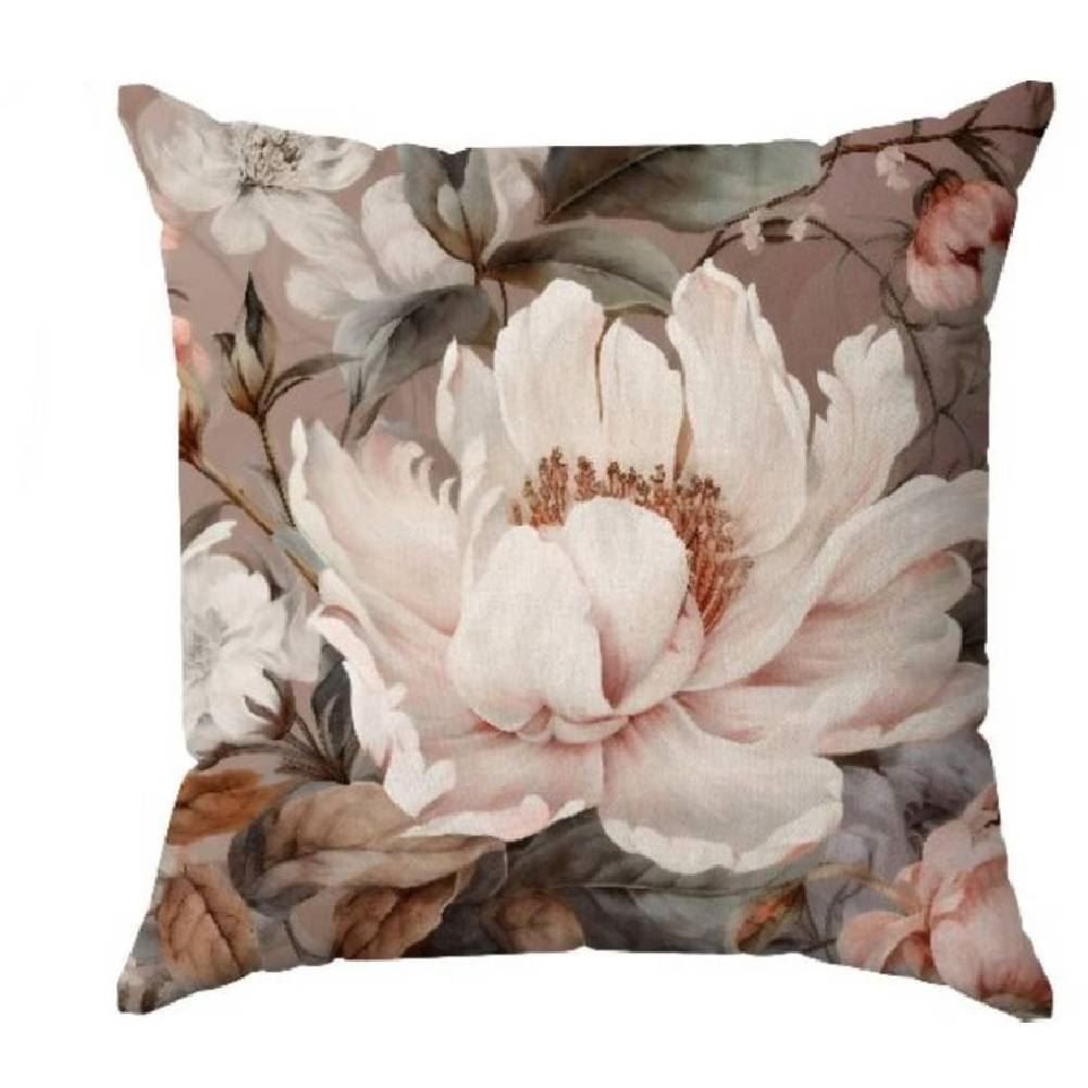 Almofada Decorativa Com Estampa 45X45 Cm Havan Casa - Floral Dupla Face