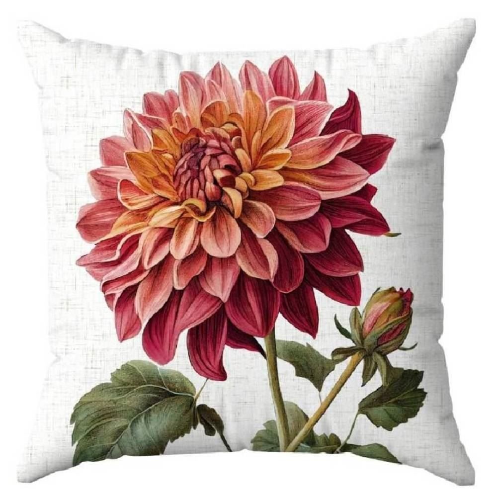 Almofada Decorativa Estampada 45X45 cm Havan Casa - Dalia Marsala