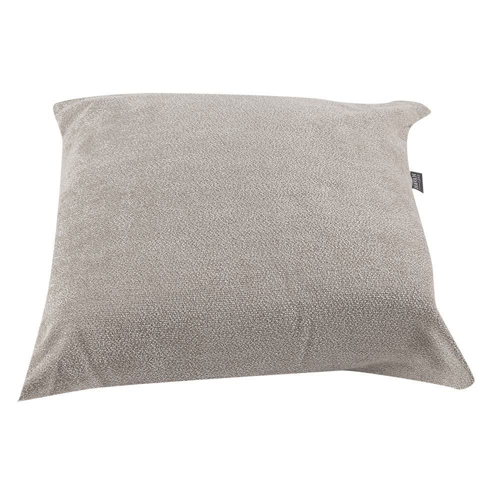 Almofada Decorativa Com Zíper 45X45 Cm Boucle Hedrons - Areia