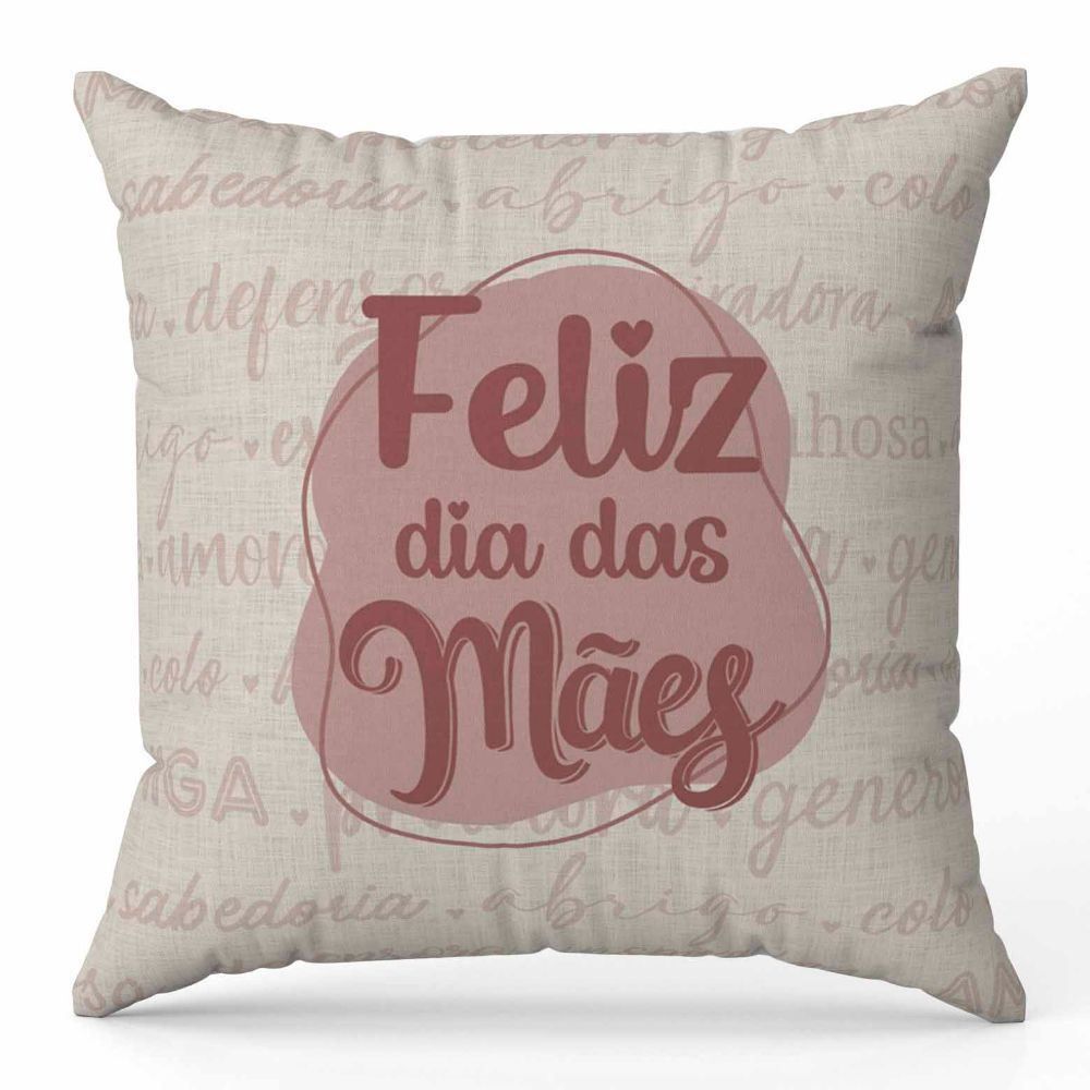 Almofada Decorativa Dia Das Mães Havan Casa - Feliz dia das mães